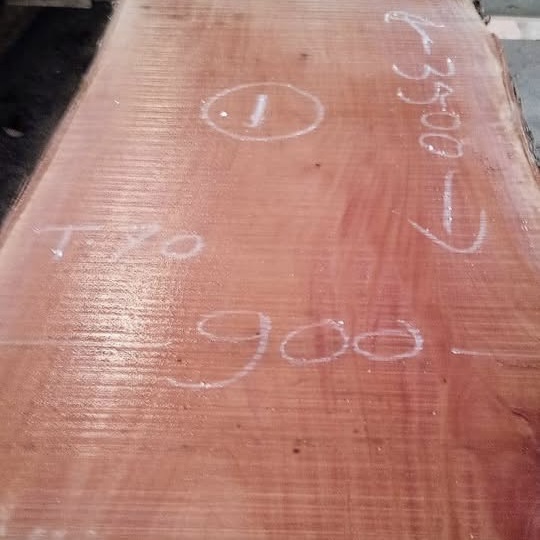 kayu mahoni papanan lebar utuh