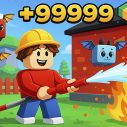 Obby Working As A Firefighter