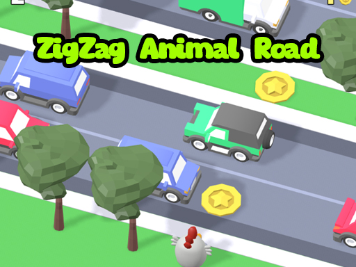 Zigzag Animal Road